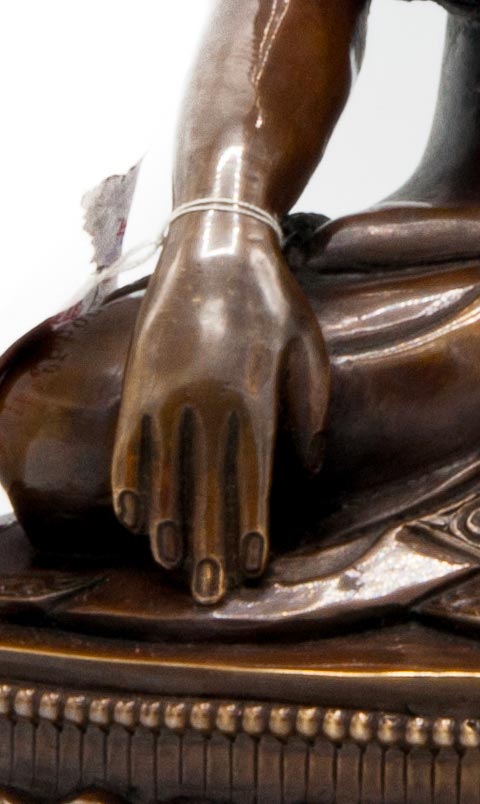 Main droite du Bouddha Shakyamuni